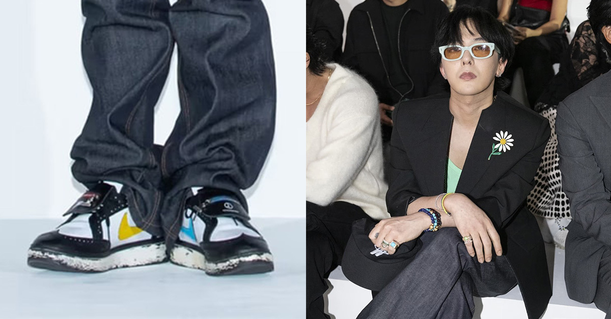 G-Dragon präsentiert neuen PEACEMINUSONE x Nike Kwondo 1 auf der Seoul Fashion Week G-Dragon präsentiert neuen PEACEMINUSONE x Nike Kwondo 1 auf der Seoul Fashion Week